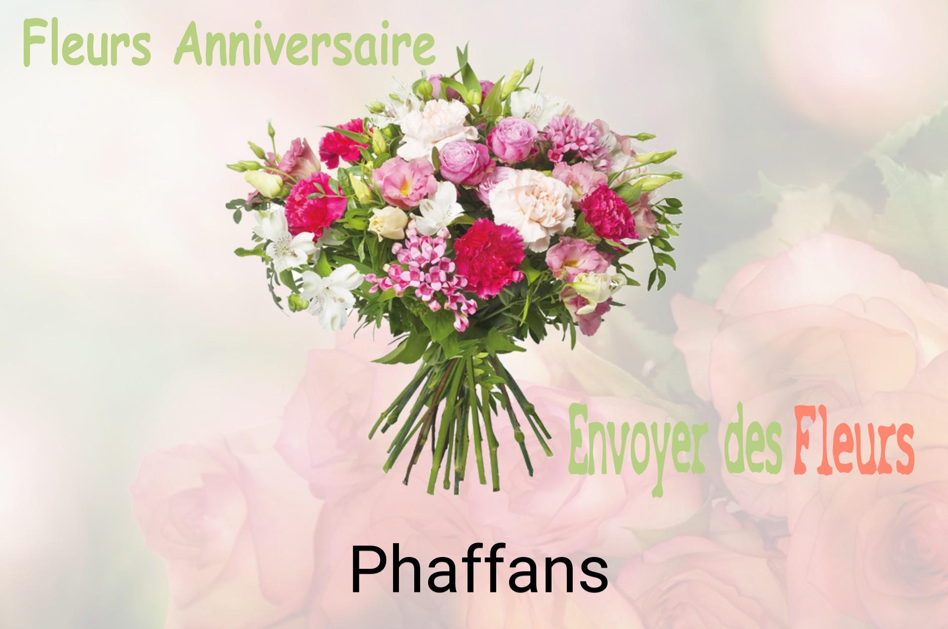 Bouquet de fleurs d’anniversaire livré à Phaffans