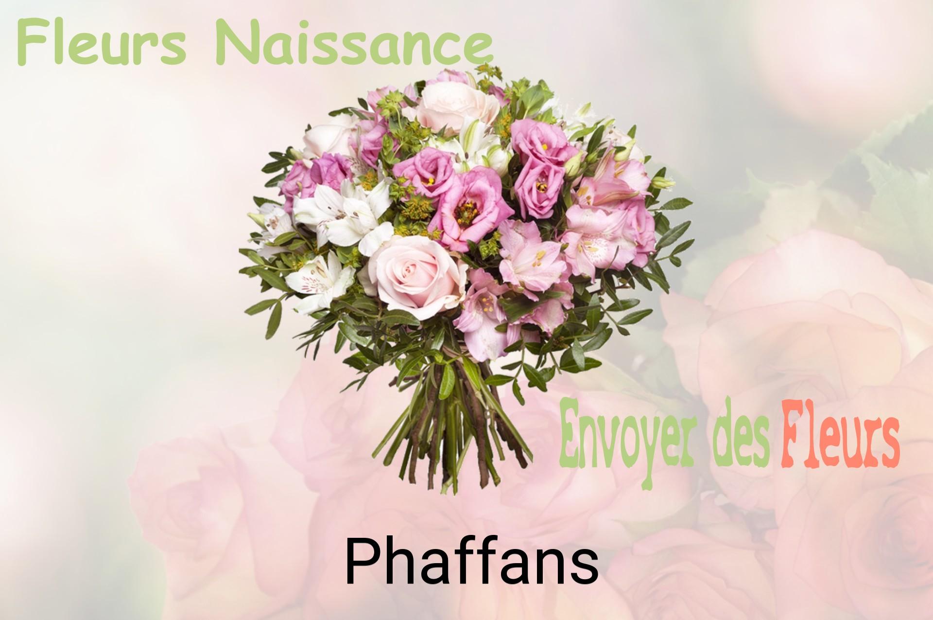 Bouquet de fleurs de naissance livré à Phaffans